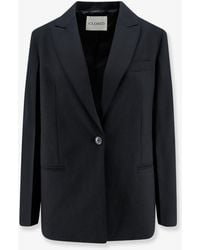 Closed - Blazer Virgin Wool Blend - Lyst
