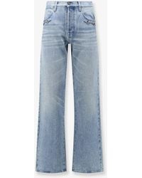 Gucci - Stonewashed Cotton Denim Jeans - Lyst