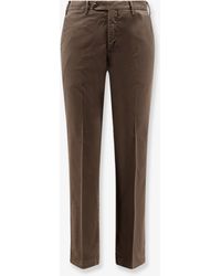 PT Torino - Master Fit Style Stretch Cotton Trousers - Lyst