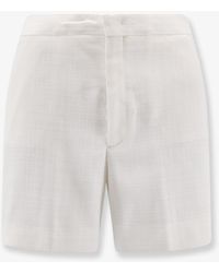 Tagliatore - Elle Viscose Blend Shorts - Lyst
