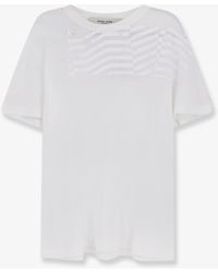 Golden Goose - Lyocell T-Shirt - Lyst