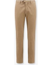 PT Torino - Master Fit Style Stretch Cotton Trousers - Lyst