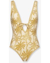 Eres - One-Piece Swimsuit With All-Over Print - Lyst