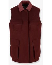 Max Mara - Aeroso Wool, Alpaca And Cashmere Sleeveless Coat - Lyst