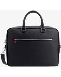 Kiton - Leather Work Bag - Lyst