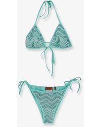 Missoni - Bikini With Embroidey And Sequins - Lyst
