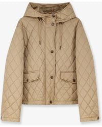 Burberry - Stitched Nylon Jacket-Donna - Lyst