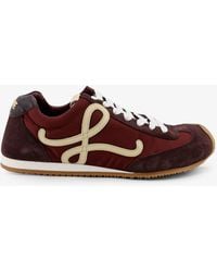 Loewe - Ballet Runner 2.0 Nylon Suede Sneakers - Lyst