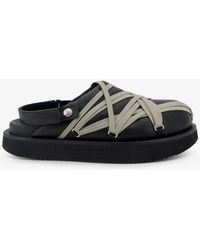 Rick Owens - Megalace Leather Sandals - Lyst