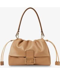 Fendi - Mamma Baguette Large Leather Shoulder Bag - Lyst