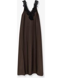 Rohe - Silk Long Dress - Lyst