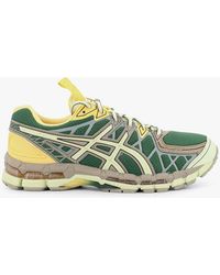 Asics - Mesh And Leather Sneakers - Lyst