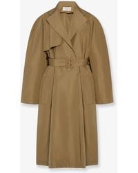 The Row - Amapola Ultrafine Silk Trench Coat - Lyst