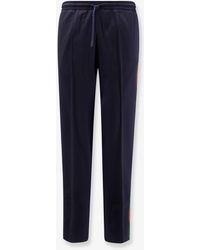 Gucci - Jersey Trouser With Lateral Web Detail - Lyst