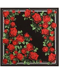 Dolce & Gabbana - Dolce & Gabbana Silk Foulard - Lyst