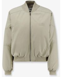 MM6 by Maison Margiela - Cotton Jacket With Numeric Signature Detail - Lyst