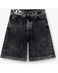 DIESEL - De-Sire-Short- S2 Denim Bermuda Shorts - Lyst
