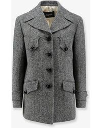 The Seafarer - Naima Virgin Merino Wool Coat - Lyst