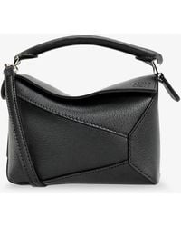 Loewe - Puzzle Edge Leather Handbag - Lyst