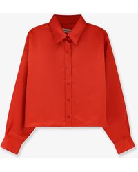 Frankie Shop - Boxy Shirt Arlen Satin - Lyst