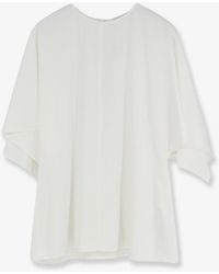 Stella McCartney - Handkerchief Satin Top - Lyst