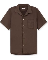 NUGNES 1920 - Linen And Cotton Shirt - Lyst