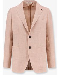 Tagliatore - Single-Breasted Linen And Virgin Wool Blazer - Lyst