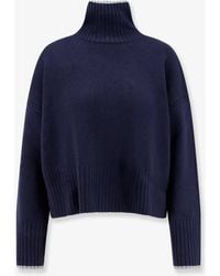 Pinko - Falkland Wool And Cashmere Turtleneck Sweater - Lyst