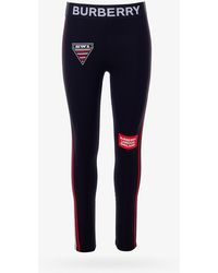 burberry black leggings