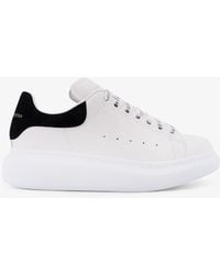 McQueen - Oversize Leather Sneakers - Lyst