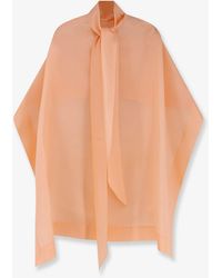 Alberta Ferretti - Silk Cape - Lyst