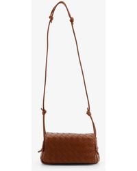 Bottega Veneta - Notturno Clutch Bag With Leather Shoulder Strap - Lyst