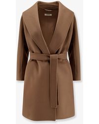 Max Mara - Messi Virgin Wool Coat - Lyst