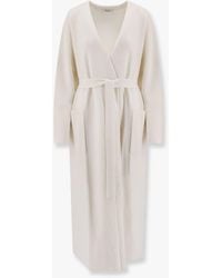 Max Mara - Gestro Wool And Cashmere Coat With Belt - Lyst