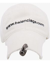 Balenciaga - Embroidered-logo Six-panel Cap - Lyst