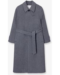 DUNST - Wool And Cashmere Blend Coat - Lyst