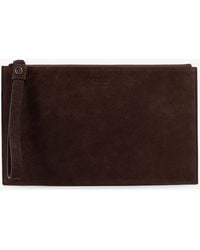 Orciani - Leather Clutch - Lyst