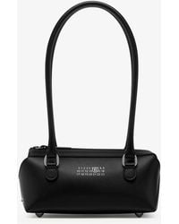 MM6 by Maison Margiela - Mini Bauletto Leather Shoulder Bag - Lyst