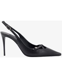 Dolce & Gabbana - Leather Slingback Décolleté Pumps - Lyst