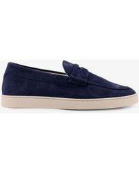Brunello Cucinelli - Flat Shoes Suede - Lyst
