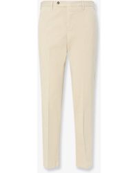 PT Torino - Style Stretch Cotton Master Fit Trousers - Lyst