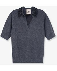 Semicouture - Virgin Wool And Cashmere Sweater - Lyst