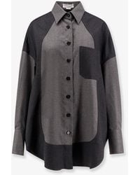 Stella McCartney - Oversized Wool Shirt - Lyst