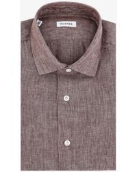 NUGNES 1920 - Linen Shirt - Lyst