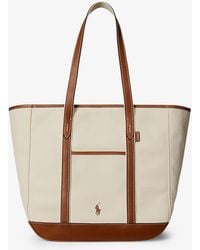 Polo Ralph Lauren - Canvas Tote Bag - Lyst