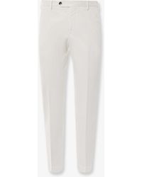 PT Torino - Style Stretch Cotton Master Fit Trousers - Lyst