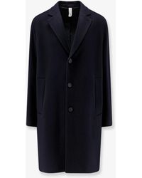 Hevò - Cassano Virgin Sheep's Wool Coat - Lyst