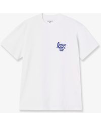 Carhartt - S/S Waves Cotton T-Shirt - Lyst