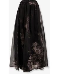 Zimmermann - Hypnotic Maxi Skirt Silk Long Skirt - Lyst