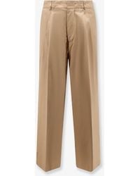 Amaranto - Cotton Trousers - Lyst